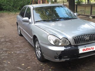 2004 Hyundai Sonata IV (EF) Рестайлинг, серебристый, 140000 рублей, вид 2