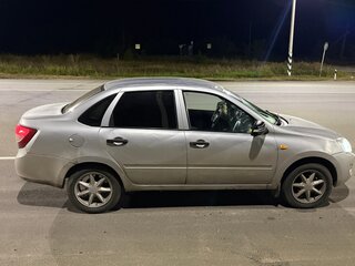 2012 Lada (ВАЗ) Granta I, серебристый, 145000 рублей, вид 4