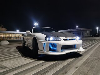 1996 Toyota Supra IV (A80) Рестайлинг, белый, 4900000 рублей, вид 2
