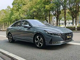 2022 Hyundai Elantra VII (CN7), голубой, 1343000 рублей, вид 3