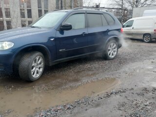 2011 BMW X5 35i II (E70) Рестайлинг, синий, 1700000 рублей, вид 4