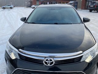 2016 Toyota Camry VII (XV50) Рестайлинг, чёрный, 1950000 рублей, вид 3