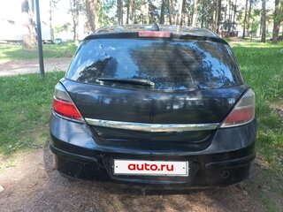 2007 Opel Astra H Рестайлинг, чёрный, 295000 рублей, вид 2
