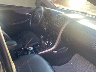 2008 Toyota Corolla X (E140, E150), чёрный, 650000 рублей, вид 4