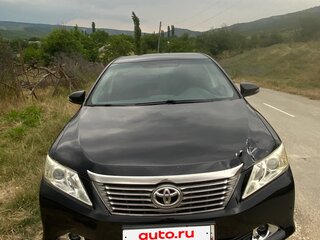 2013 Toyota Camry VII (XV50), чёрный, 1160000 рублей, вид 1