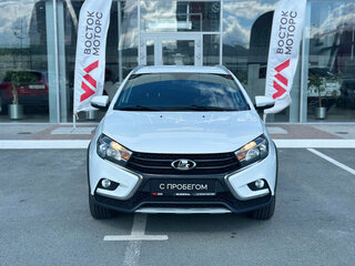 2019 Lada (ВАЗ) Vesta SW Cross I, белый, 950000 рублей, вид 2