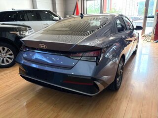 2023 Hyundai Elantra N Line VII (CN7) Рестайлинг, голубой, 1660000 рублей, вид 4