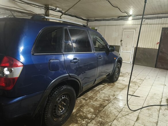 2012 Chery Tiggo (T11) I, синий, 270000 рублей - вид 1