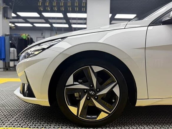 2022 Hyundai Elantra VII (CN7), белый, 1450000 рублей - вид 8