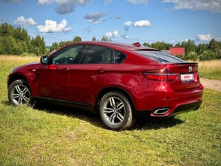 2008 BMW X6 35d I (E71), красный, 1699000 рублей, вид 4