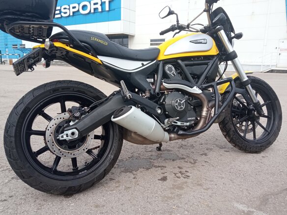 2016 Ducati Scrambler 800, жёлтый, 399000 рублей - вид 2