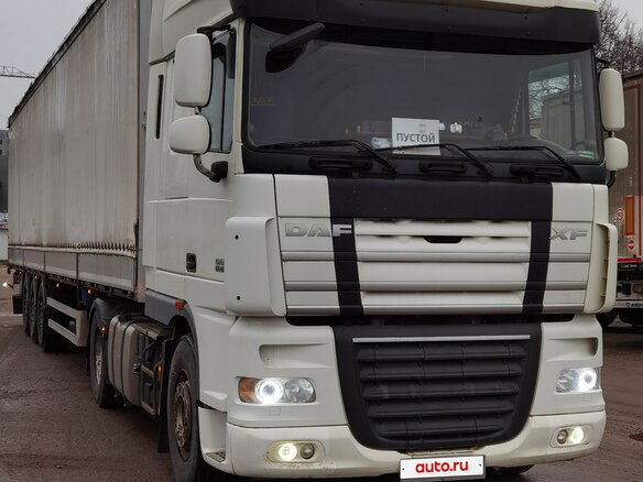 2012 DAF XF 105, белый, 3900000 рублей - вид 1