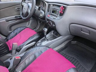 2010 Kia Rio II Рестайлинг, красный, 470000 рублей, вид 4