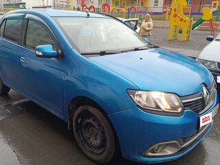2014 Renault Logan II, синий, 670000 рублей, вид 1
