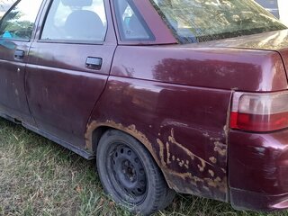 2005 Lada (ВАЗ) 2110, красный, 100000 рублей, вид 5