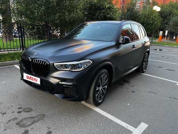2021 BMW X5 40d IV (G05/G18), чёрный