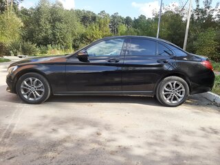 2017 Mercedes-Benz C-Класс 180 9G-TRONIC IV (W205), чёрный, 2250000 рублей, вид 2