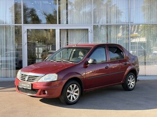 2011 Renault Logan I Рестайлинг, красный, 390000 рублей, вид 1