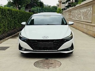 2022 Hyundai Elantra VII (CN7), белый, 1375000 рублей, вид 5