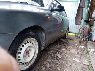 2006 Chevrolet Lanos I, серебристый, 130000 рублей, вид 3