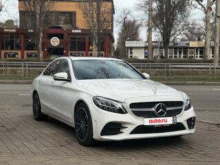 2021 Mercedes-Benz C-Класс 300 IV (W205) Рестайлинг, белый, 3600000 рублей, вид 3