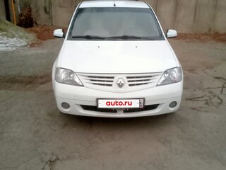 2009 Renault Logan I, белый, 520000 рублей, вид 1