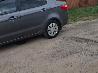 2014 Kia Rio III, серый, 950000 рублей, вид 2