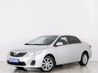 2012 Toyota Corolla X (E140, E150) Рестайлинг, серебристый, 949000 рублей, вид 3
