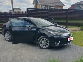 2014 Toyota Corolla XI (E160, E170, E180), чёрный, 1089000 рублей, вид 4