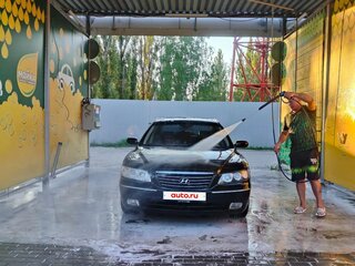 2006 Hyundai Grandeur IV, чёрный, 700000 рублей, вид 2
