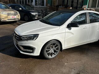 2025 Lada (ВАЗ) Vesta I Рестайлинг (NG), белый, 1450000 рублей, вид 2