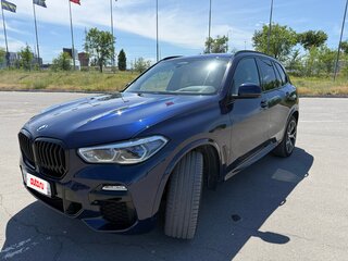 2021 BMW X5 40d IV (G05/G18), синий, 8450000 рублей, вид 2