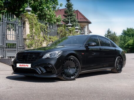 2014 Mercedes-Benz S-Класс AMG 63 AMG Long III (W222, C217), чёрный, 6500000 рублей, вид 2