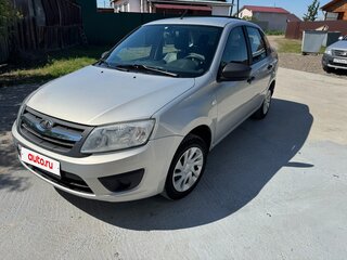2018 Lada (ВАЗ) Granta I, серебристый, 520000 рублей, вид 2