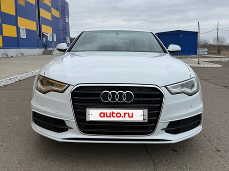 2013 Audi A6 IV (C7), белый, 2350000 рублей, вид 3