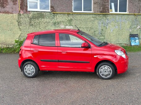 2010 Kia Picanto I Рестайлинг, красный, 355000 рублей, вид 4