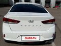 2019 Hyundai Sonata VII (LF) Рестайлинг, белый, 1350000 рублей - вид 3