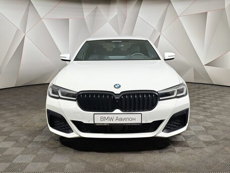 2021 BMW 5 серии 530d xDrive VII (G30/G31/G38) Рестайлинг, белый, 4699000 рублей, вид 3