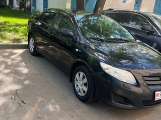 2008 Toyota Corolla X (E140, E150), чёрный, 509000 рублей, вид 2