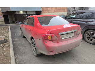 2007 Toyota Corolla AMT X (E140, E150), красный, 350000 рублей, вид 3