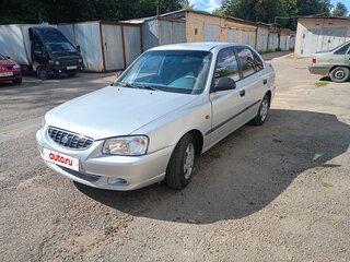 2008 Hyundai Accent ТагАЗ II, серый, 397000 рублей, вид 2
