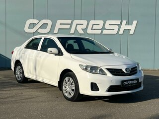 2012 Toyota Corolla X (E140, E150) Рестайлинг, белый, 1090000 рублей, вид 1