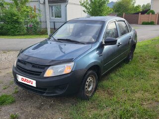 2013 Lada (ВАЗ) Granta I, серый, 370000 рублей, вид 1