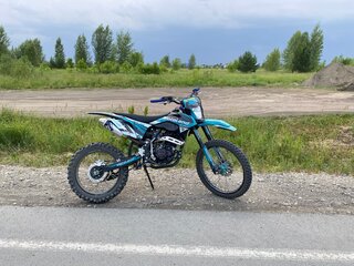 2024 Motoland Enduro 300, голубой, 105000 рублей, вид 3