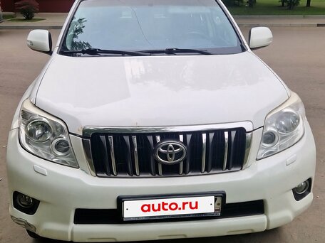 2013 Toyota Land Cruiser Prado 150 Series, белый, 2450000 рублей, вид 1