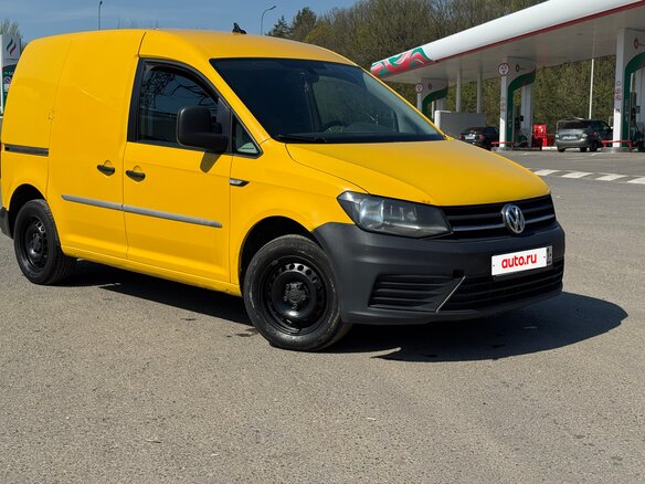 2017 Volkswagen Caddy IV, жёлтый - вид 3