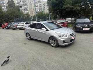 2011 Hyundai Solaris I, серый, 598000 рублей, вид 2
