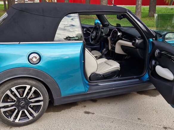 2021 Mini Cabrio Cooper S III Рестайлинг 2, голубой, 3099000 рублей - вид 4