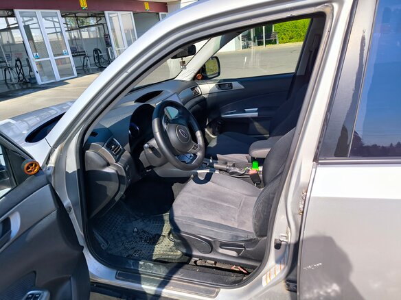 2008 Subaru Forester III, серый, 1150000 рублей - вид 12