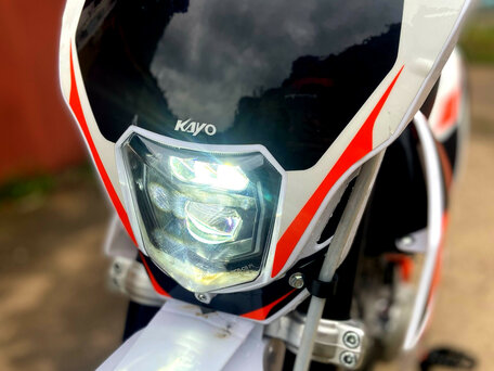 2025 Kayo Basic TT125EM, белый, 80000 рублей, вид 1